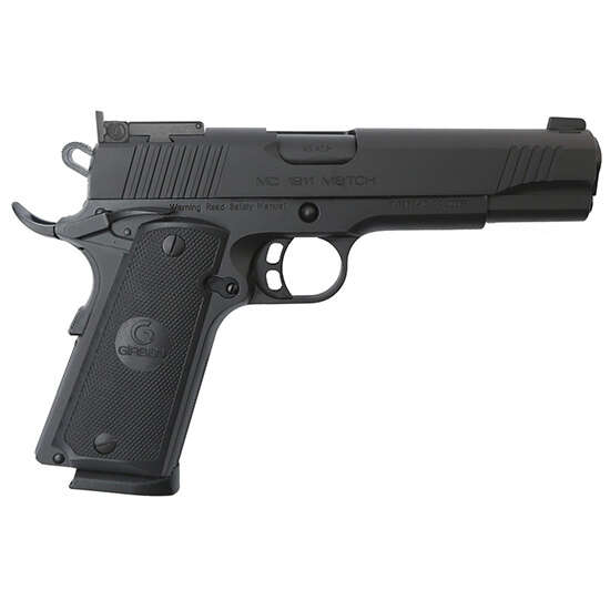 Handguns EAA Corp 5" 45ACP EAA 390090 GIRSAN MC1911  MATCH  45A 5   8R  BLK • Model: 5"